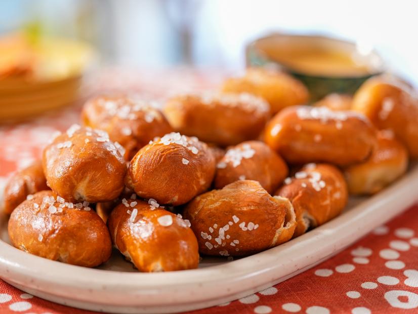 Pretzel-ish pigs in a blanket